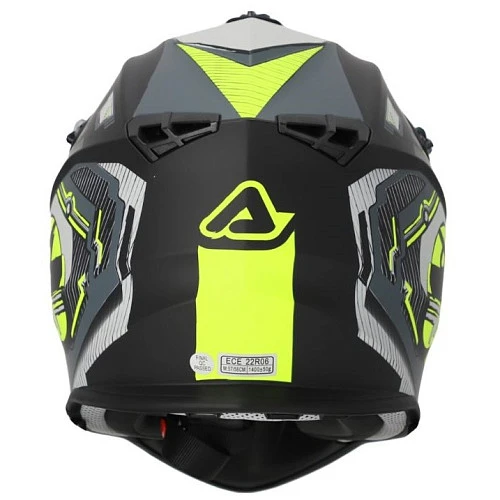 Acerbis Linear 22-06 Black/Fluo-Yellow шлем внедорожный, черно-желтый