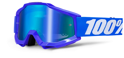 100% Accuri Reflex Blue Mirror Blue Lens мотоочки