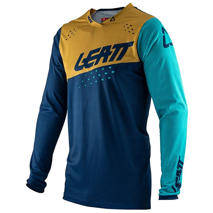 Leatt GPX 4.5 Lite 2021 Blue/Gold джерси