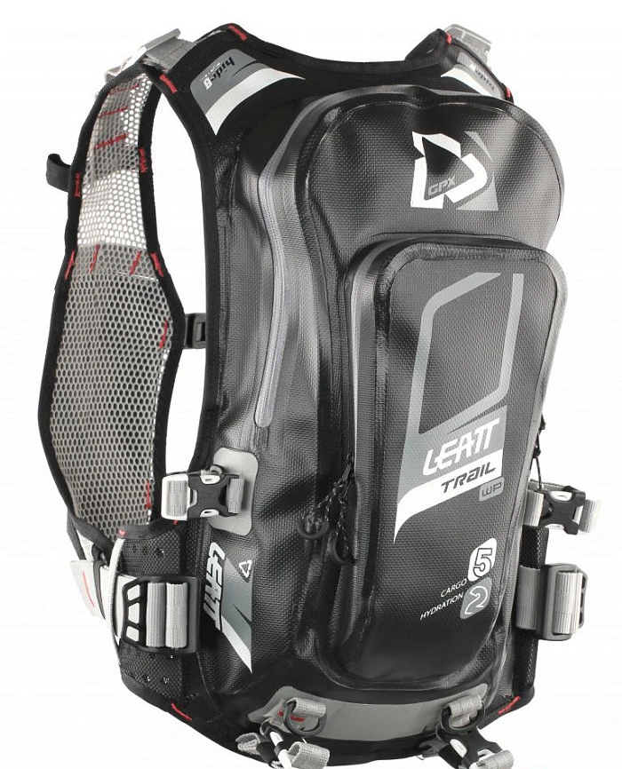Leatt GPX Trail WP 2.0 Hydration рюкзак-гидропак, черно-серый