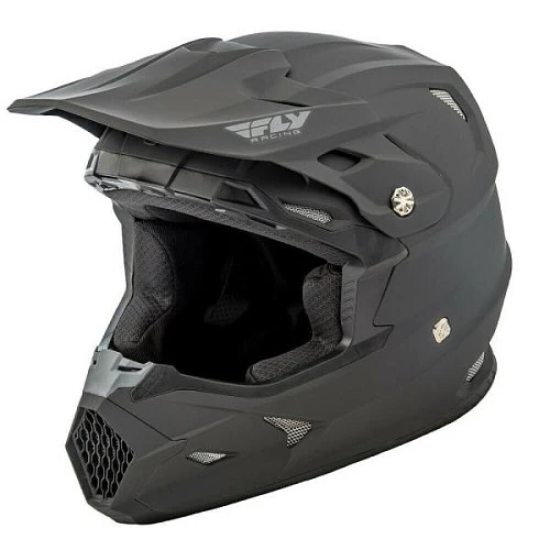 Fly Racing Toxin Solid 2021 шлем кроссовый, черный