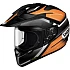 Shoei Hornet ADV SEEKER TC-8 PinLock шлем эндуро, черно-оранжево-белый