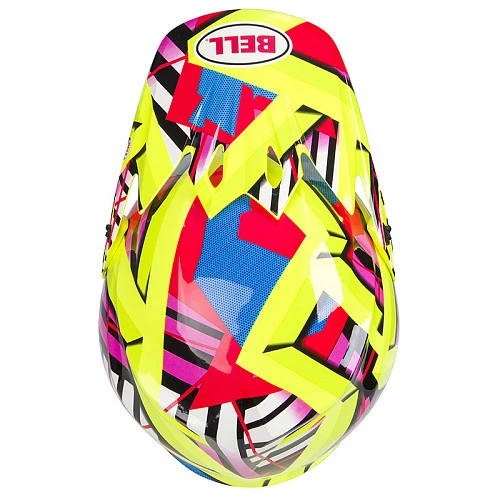 Bell MX-9 Mips Tagger Double Trouble Hi-Viz / Yellow шлем кроссовый