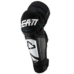 Leatt 3DF Hybrid Ext наколенники, бело-черный