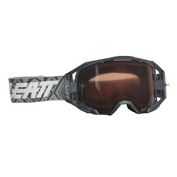 Leatt Velocity 6.5 Grey White Rose / Ultracontrast 32% мотоочки, двойная линза