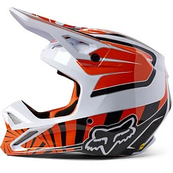 Fox Racing V1 Goat Orange шлем кроссовый