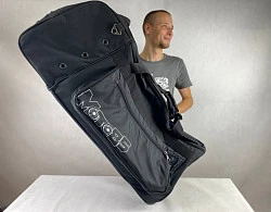 *Moto85 MX Roller Gear Bag Black/White Logo сумка на колесах