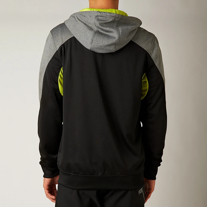 Fox Terrain Zip Fleece толстовка, черно-серый
