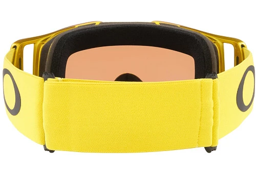 Oakley Front Line Moto Prizm MX мотоочки желто-черный, бронзовая линза (OO7087-65)
