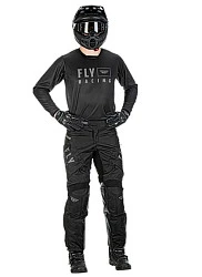 Fly Racing Patrol Overboot 2022 мотоштаны эндуро, черный