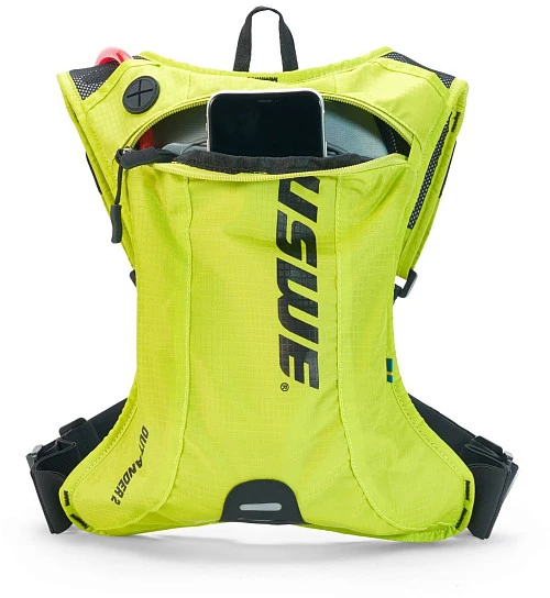 USWE Outlander 2L Hydration Pack (1.5L) Crazy Yellow рюкзак-гидропак, желтый