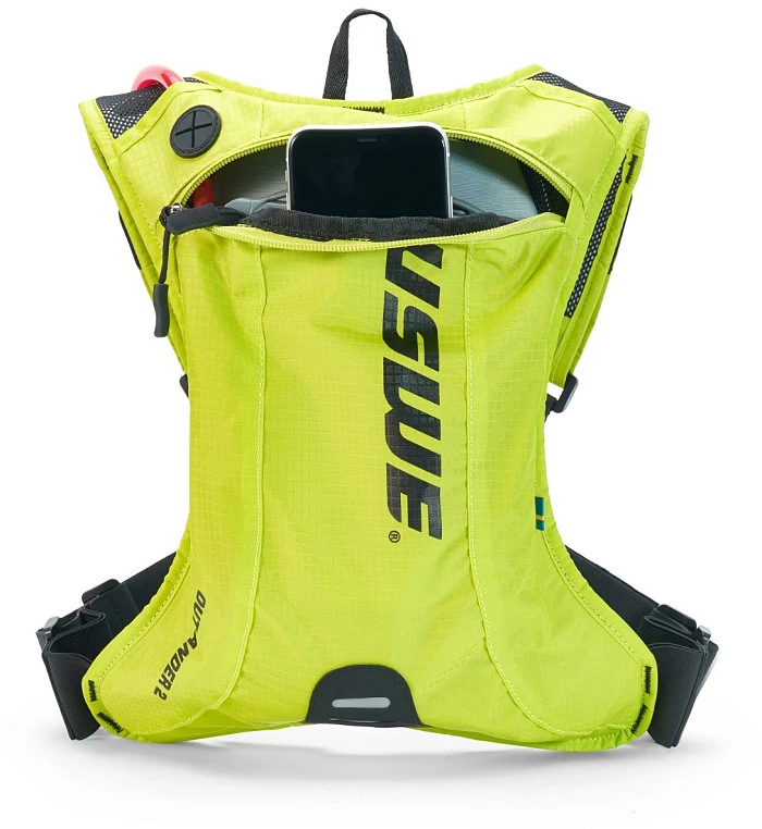 USWE Outlander 2L Hydration Pack (1.5L) Crazy Yellow рюкзак-гидропак, желтый