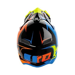 Airoh Terminator Open Vision шлем внедорожный, черно-желто-оранжевый