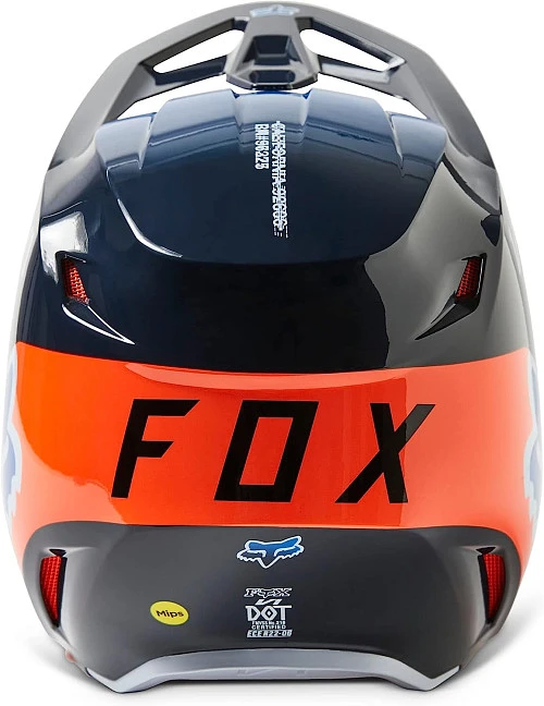 Fox Racing V1 Toxsyk Midnight шлем кроссовый