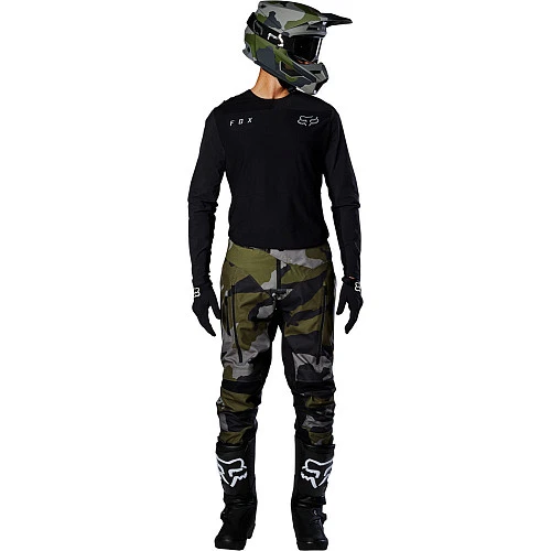 Fox Racing Legion Drirelease Gain джерси, зеленый камуфляж