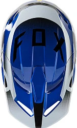 Fox Racing V1 Leed Blue шлем кроссовый