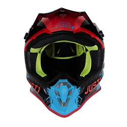 Just1 J38 Mask шлем кроссовый, сине-красно-черный