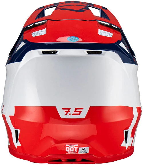 Leatt Kit Moto 7.5 V23 Royal шлем кроссовый + Velocity 4.5 мотоочки