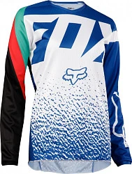 Fox Racing 180 Womens 2018 джерси женская, сине-белый