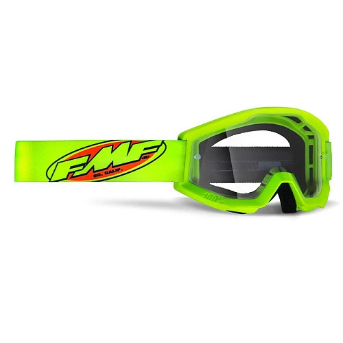 FMF Powercore Core Yellow мотоочки, прозрачная линза