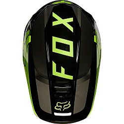 Fox Racing V1 Revn Flow Yellow шлем кроссовый