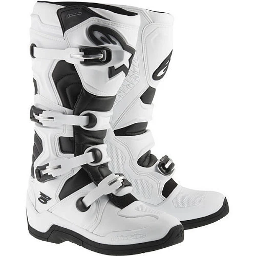 Alpinestars Tech 5 мотоботы кроссовые, бело-черный
