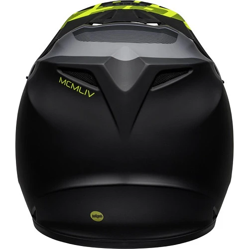 Bell MX-9 Mips Strike Matte шлем кроссовый, черно-желтый