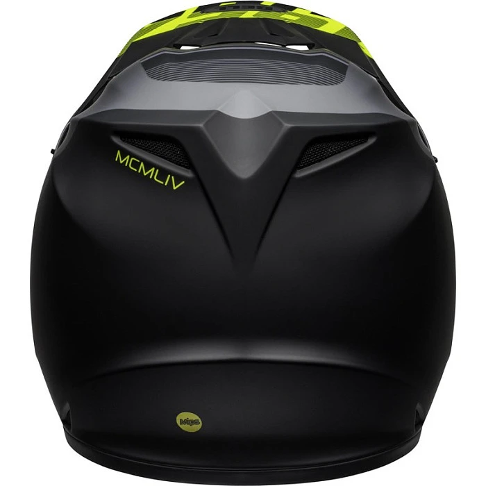 Bell MX-9 Mips Strike Matte шлем кроссовый, черно-желтый