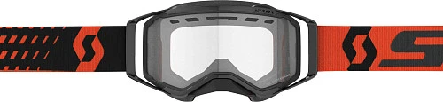 Scott Prospect Enduro Orange/Black Clear Lens мотоочки, двойная линза