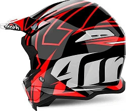 Airoh Terminator Open Vision шлем внедорожный, красно-черный