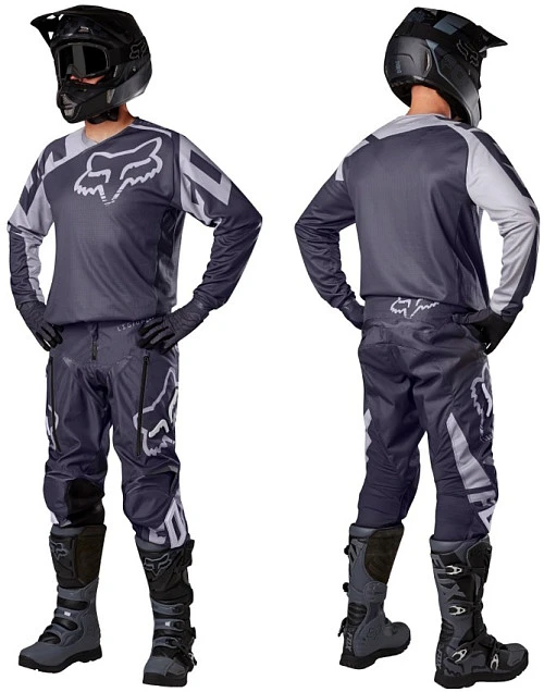 Fox Racing Legion LT Offroad джерси, черно-серый