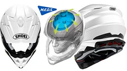 Shoei VFX-WR Pinnacle TC-8 шлем кроссовый, оранжево-черно-белый