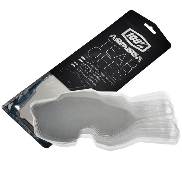 100% Armega Laminated Tear Offs 2x7шт отрывные пленки