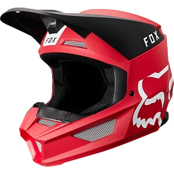 Fox Racing V1 Mata 2019 шлем кроссовый, красно-черный