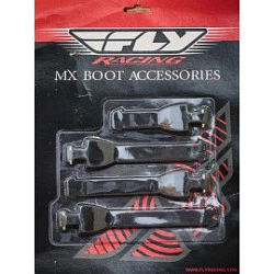 Fly Racing Maverik MX F4 ремешок для мотобот (4шт) 7"-15", черный
