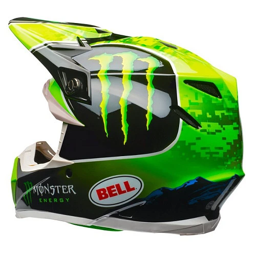 Bell Moto-9 Mips Tomac Replica шлем кроссовый, черно-зеленый