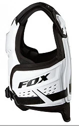 Fox Raptor Proframe LC Youth панцирь без плеч подростковый, белый
