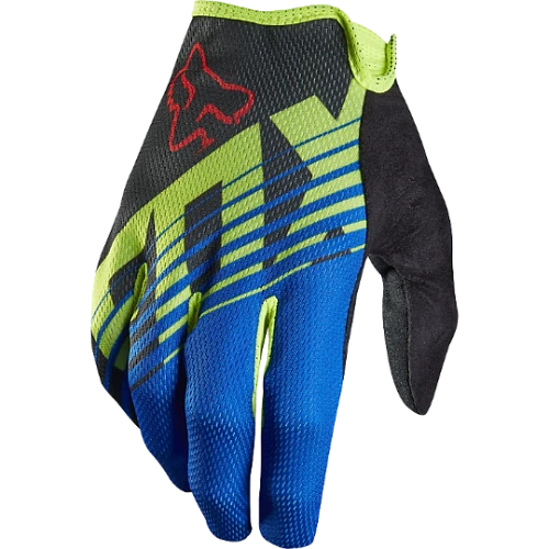 Fox Racing Demo Savant велоперчатки, черно-желто-синий