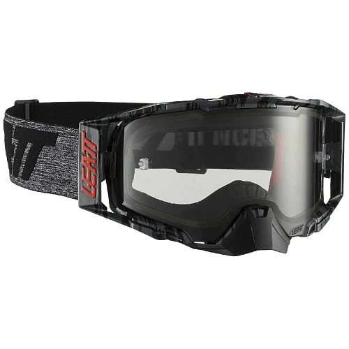 Leatt Velocity 6.5 Brushed Grey / Light Grey 58% мотоочки, двойная линза