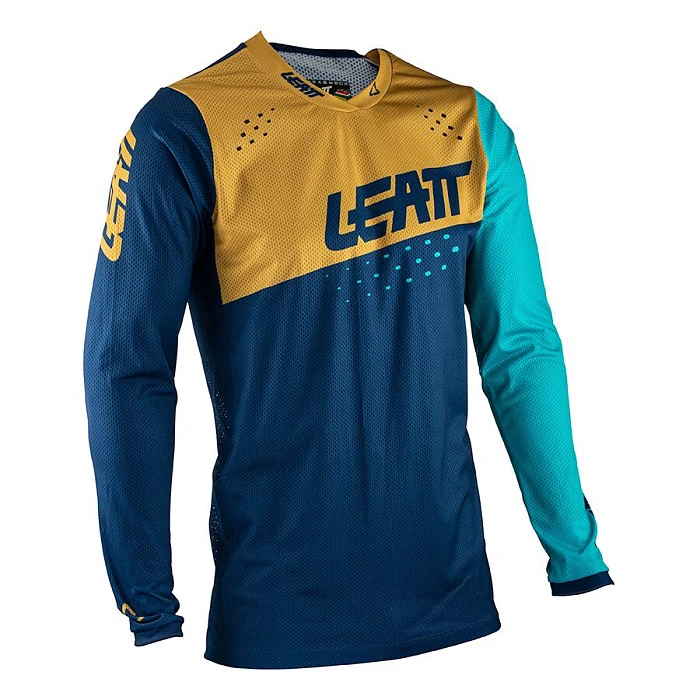 Leatt GPX 4.5 Lite 2021 Blue/Gold джерси