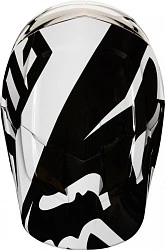 Fox Racing V1 Race 2018 Youth шлем подростковый, бело-черный