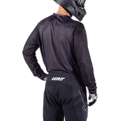 Leatt Moto 4.5 X-Flow 2026 Black джерси, черный