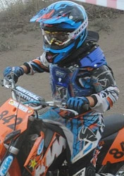 Thor Phase Stix джерси, бело-оранжево-голубой