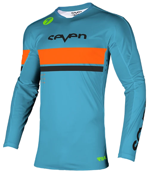 Seven Rival Vanquish Cyan джерси