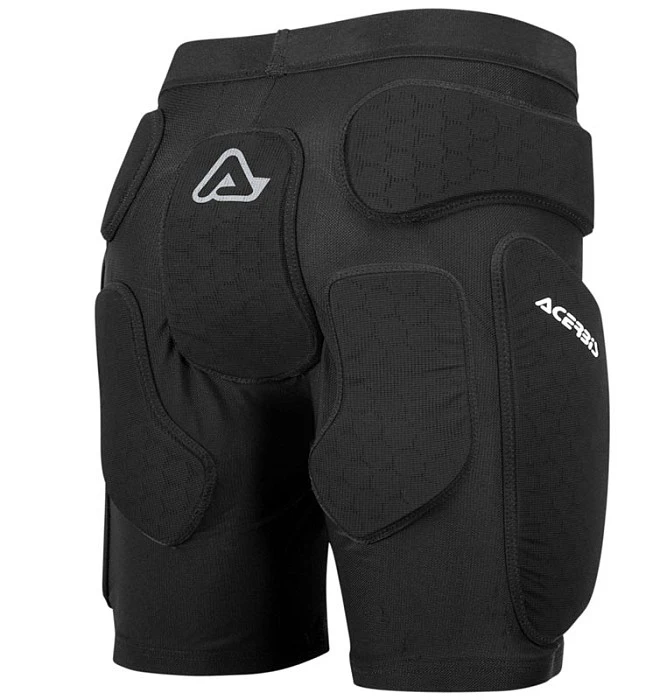 Acerbis Soft защитные шорты, черный