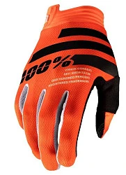 100% ITrack Orange/Black мотоперчатки
