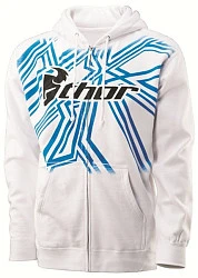 Thor Mazed Zip-Up Fleece толстовка, бело-бирюзовый