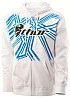 Thor Mazed Zip-Up Fleece толстовка, бело-бирюзовый