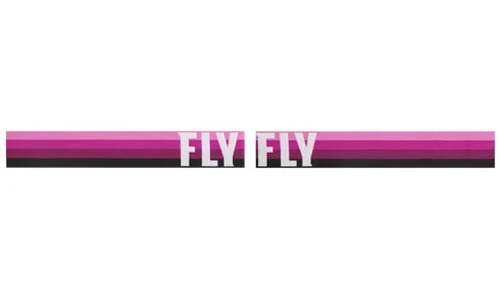 Fly Racing Zone 2022 мотоочки, розово-черный, черная тонированная линза