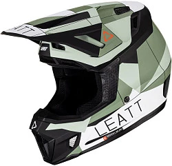 Leatt Kit Moto 7.5 V23 Cactus шлем кроссовый + Velocity 4.5 мотоочки